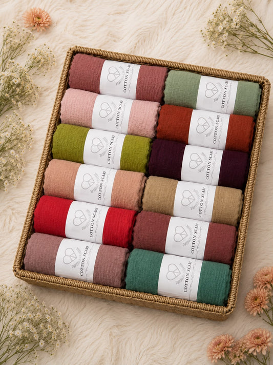 Premium Crinkle Cotton Hijabs