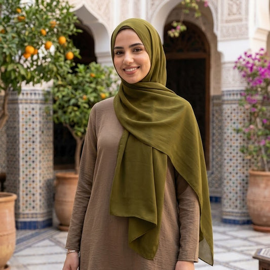 ZARI Malaysian Heavy Chiffon Hijabs
