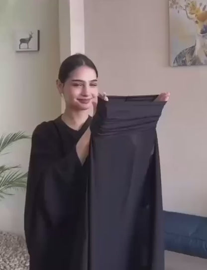 Hijab with Attached Tube Cap